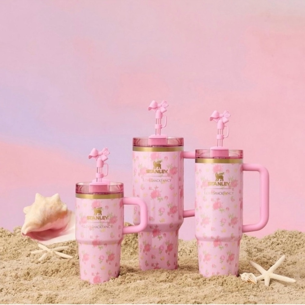 NIB Stanley x LoveShackFancy Ibiza Sunset 30oz Quencher tumbler - Picture 5 of 6